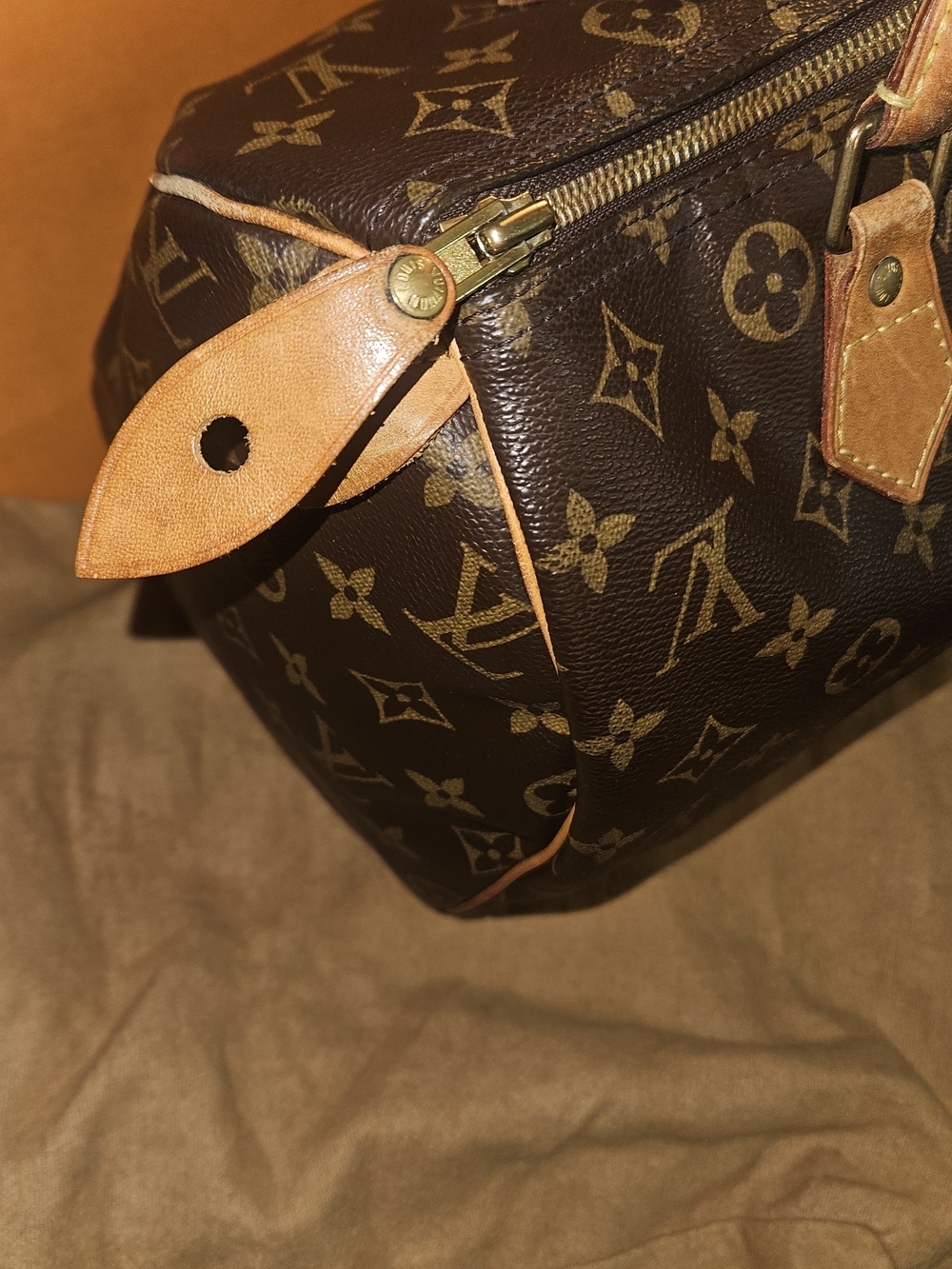 Louis Vuitton Monogram Speedy 30 W/ COA - Picture 3 of 13